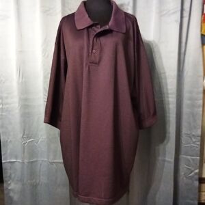 Elegant Maroon Polo Shirt for Men